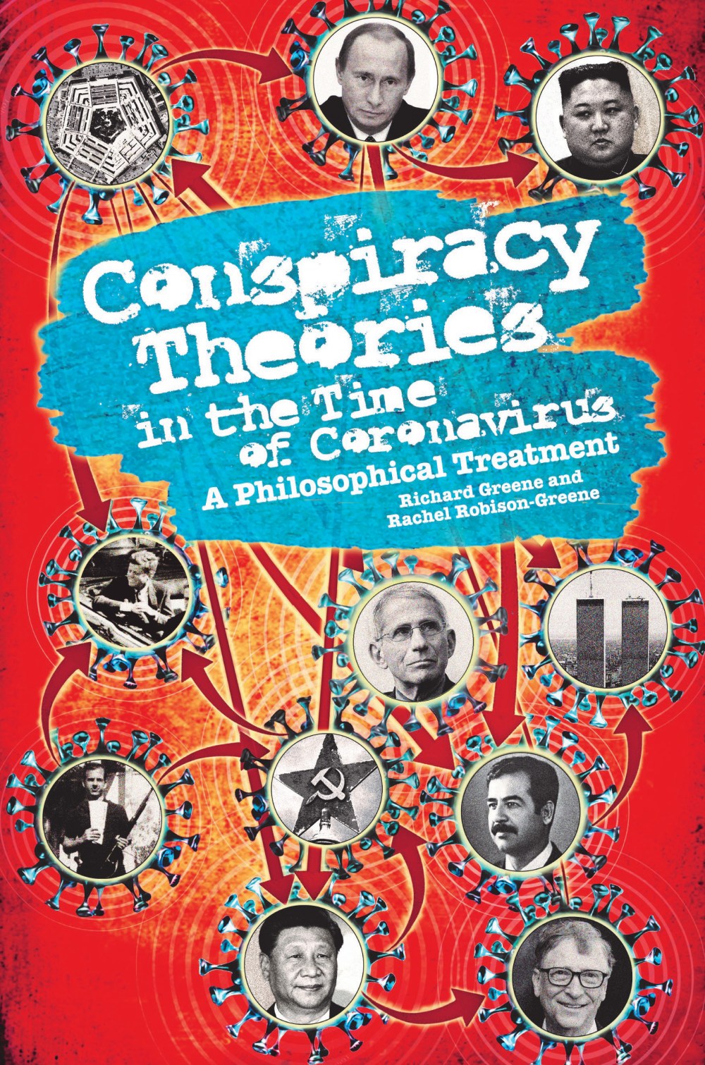 Front cover of Conspiracy Theories in the time of Coronavirus from Carus Books